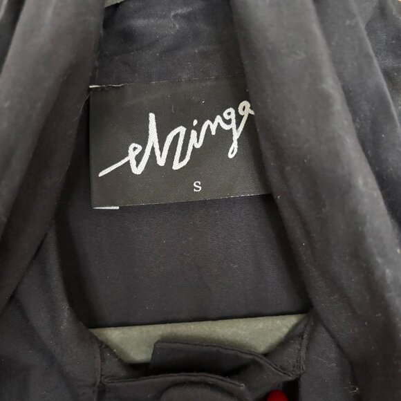 Elzinga Black Cotton Painter Dress - Size Small - Fits TU - Picture 5 of 13